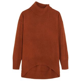 Joseph + Oversized Wool Turtleneck Sweater