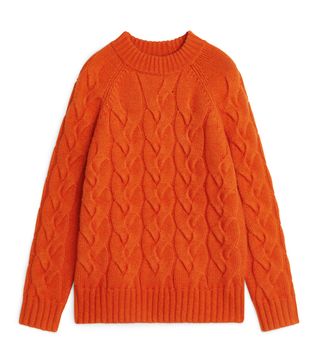 Arket + Wool Cable Knit Jumper