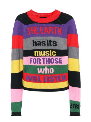 Etro + Wool Intarsia Sweater