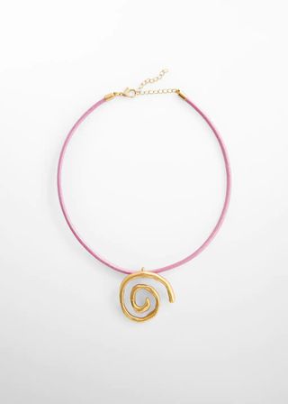 Mango + Spiral Necklace