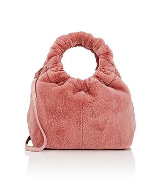 The Row + Double-Circle Fur Small Bag