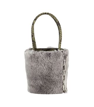 Alexander Wang + Roxy Mini Fur Bucket Bag