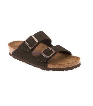 Birkenstock + Arizona Soft Footbed Suede Sandals