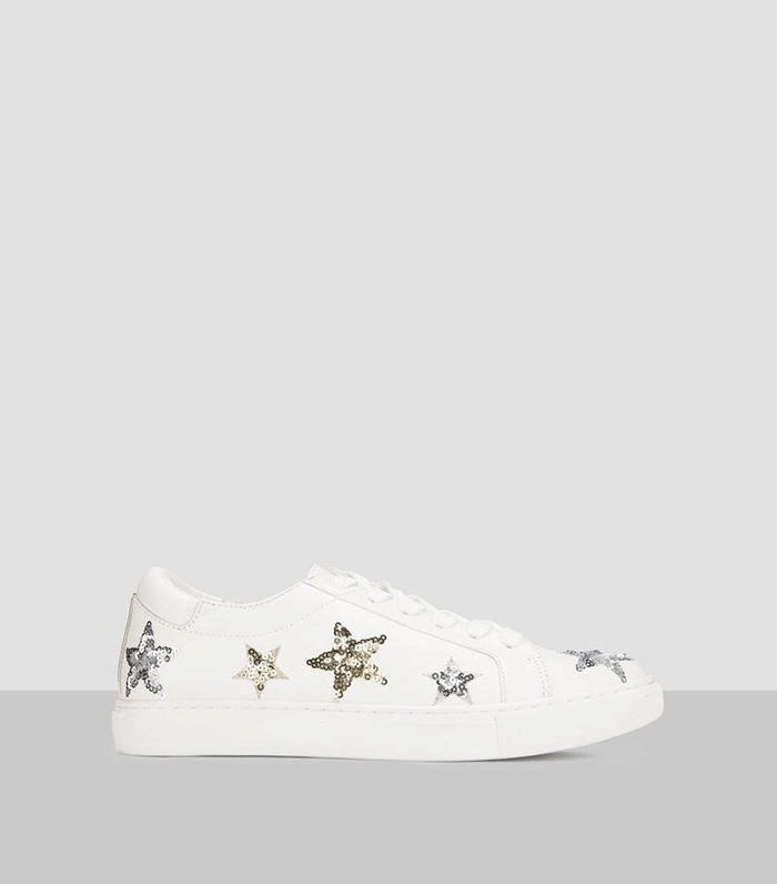 Kenneth Cole + Kam 11 Stars Leather Sneakers