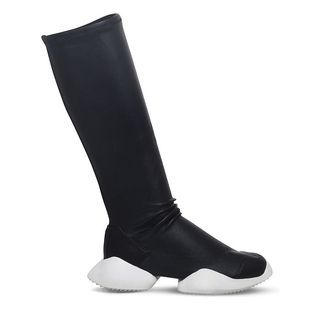 Rick Owens x Adidas + Vicious Level Runner Leather Boots