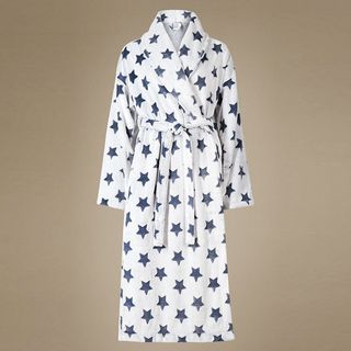 Marks & Spencer + Shimmersoft™ Star Print Dressing Gown