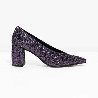 & Other Stories + Glitter Pumps