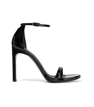 Stuart Weitzman + Nudistsong Patent-Leather Sandals