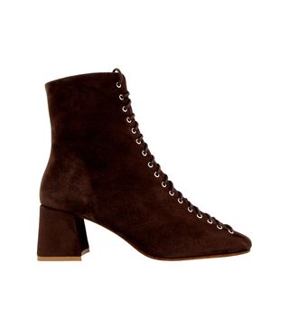 By Far + Becca Brown Suede