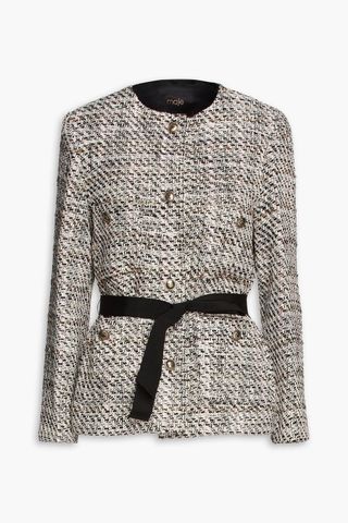 Maje + Metallic Tweed Jacket