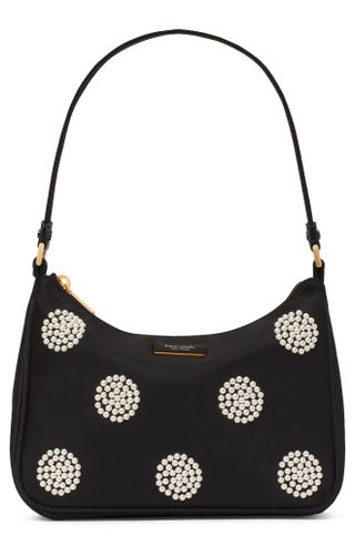 Kate Spade New York + Small Sam Imitation Pearl Shoulder Bag