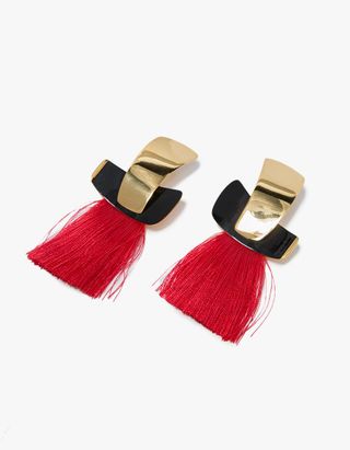 Lizzie Fortunato + Totem Tassel Earrings
