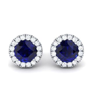 Ring Concierge + Sapphire and Diamond Halo Studs