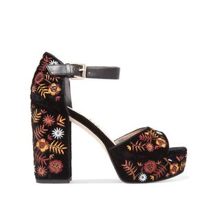 Sam Edelman + Marsha Velvet Platform Sandals