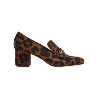 Whistles + Alma Chain Leopard Loafer