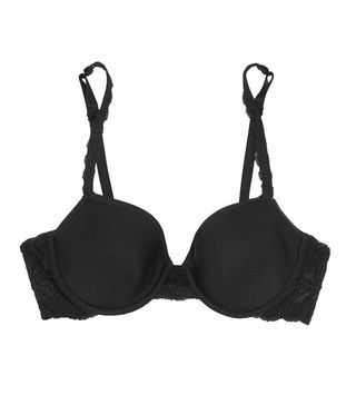 Cosabella + Never Say Never Comfie Lace-Trimmed Stretch-Jersey T-Shirt Bra
