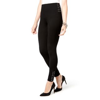 INC International Concepts + Lace-Up Skinny Pants, Created for Macy's