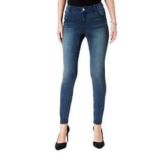 INC International Concepts + Curvy-Fit INCFinity Stretch Skinny Jeans, Created for Macy's