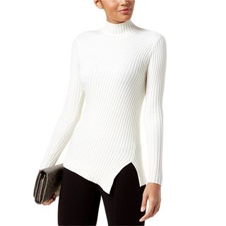 INC Internation Concepts + Ribbed Mock-Neck Sweater, Created for Macy's