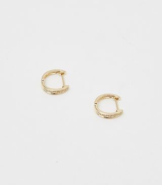 Bagatiba + 14K Diamond Hoops