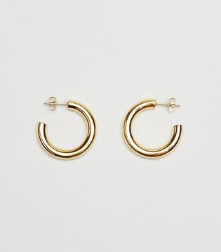 Bagatiba + Mini Gold Hollow Hoops