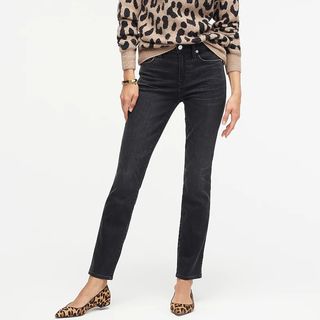 J.Crew + Vintage Straight Jean in Charcoal Wash