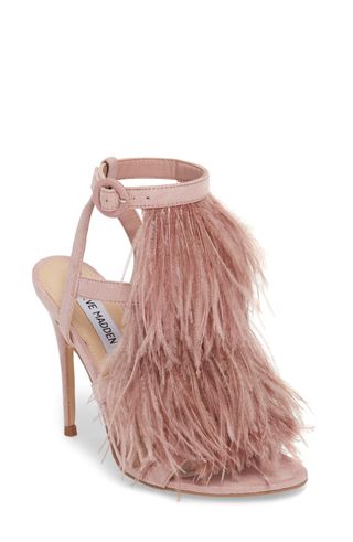 Steve Madden + Fefe Feather Sandal