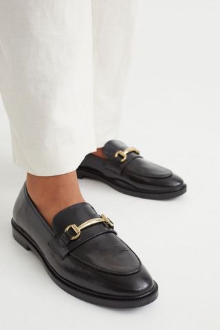 H&M + Leather Loafers