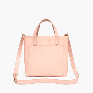 Madewell + The Small Transport Crossbody Bag in Tinted Blush