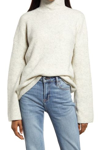 French Connection + Flossy Viola High Neck Sweater