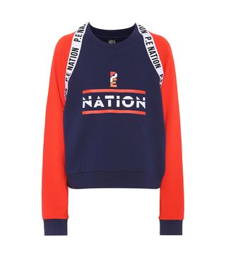 PE Nation + The Wembley Cotton Sweatshirt