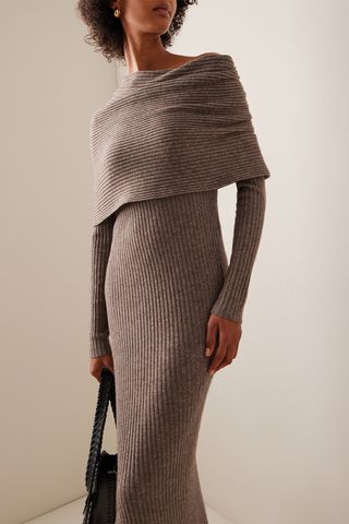 By Malene Birger + Junea Wool-Blend Midi Dress