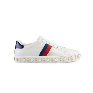 Gucci + Ace Studded Sneaker
