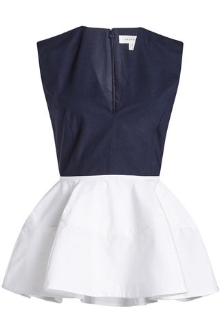 Delpozo + Peplum Top