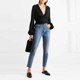 Re/Done + Originals Relaxed Crop Jeans