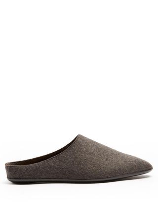 The Row + Bea Cashmere Slipper Shoes