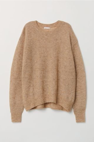 H&M + Mohair-Blend Sweater