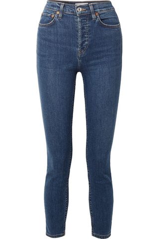 Re/Done + Ultra Stretch Medium 53 Skinny Jeans