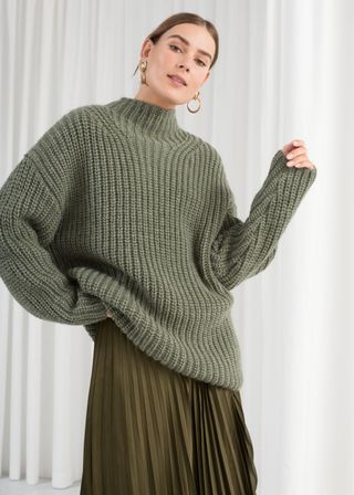 
Other Stories + Oversized Alpaca Blend Sweater