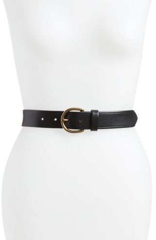 Madewell + Medium Perfect Leather Belt