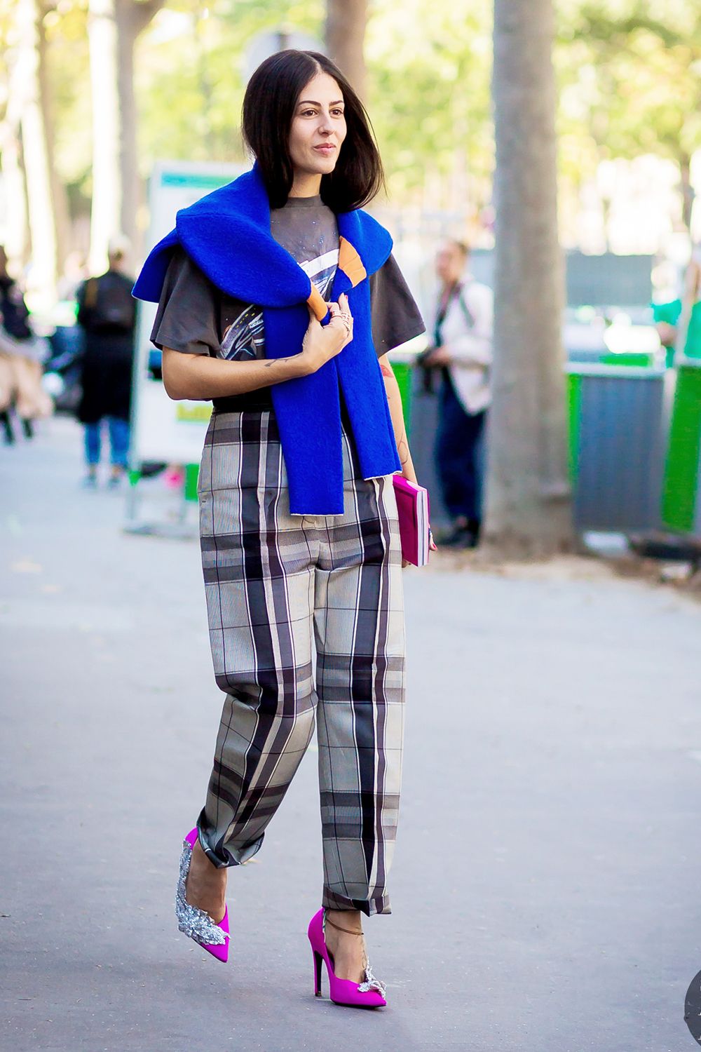 How Fashion Girls Will Be Wearing Plaid This Winter | Who What Wear