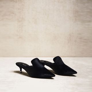 Massimo Dutti + Limited Edition Leather Mules