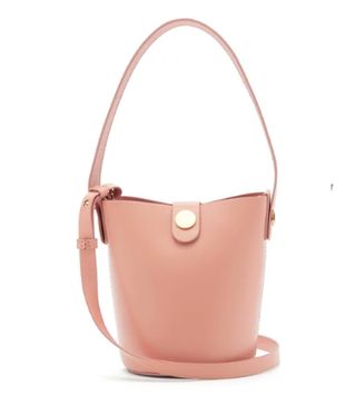 Sophie Hulme + Nano Swing Leather Bucket Bag