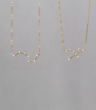 Simple Dainty Jewelry + Constellation Necklace