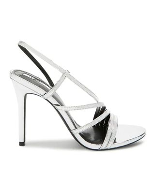 Forever 21 + Strappy Metallic Heels