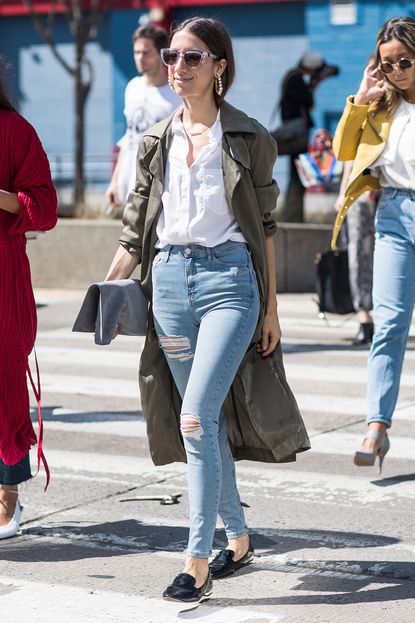 The Jacket Trend to Wear With Skinny Jeans | Who What Wear