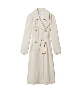 Tibi + Double Breasted Trench