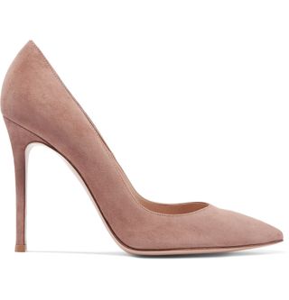 Gianvito Rossi + 105 Suede Pumps