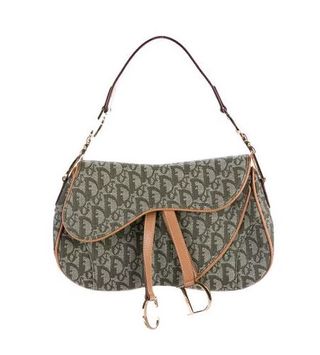 Dior + Diorissimo Saddle Bag