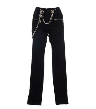 Miaou + Roxi Straight Leg Trousers With Belt